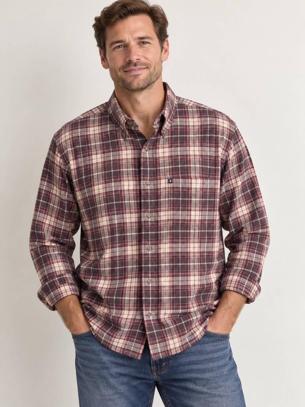 Brooks Brothers shirt men’s size large loose fit